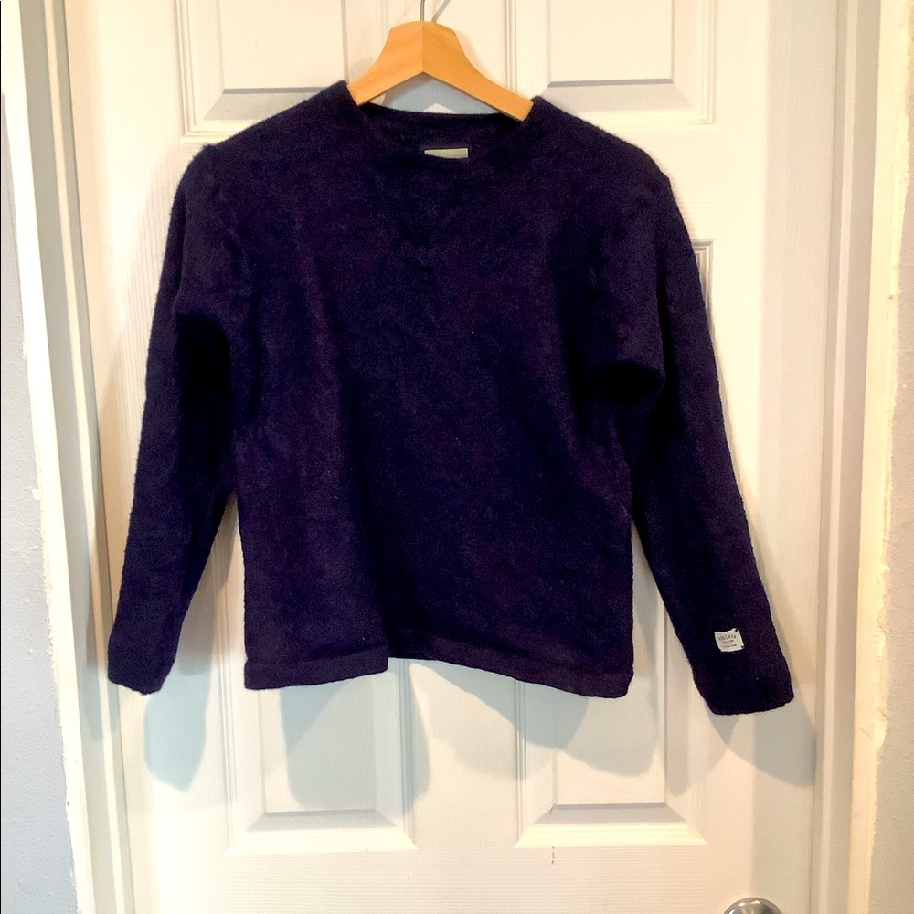 G-STAR RAW crewneck alpaca wool sweater L